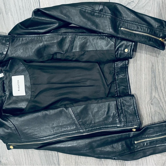 Babaton Leather Jagger jacket - Picture 6 of 15